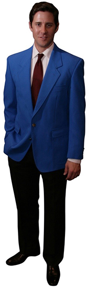 royal blue blazer